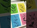 Let s draw four in one boho art easy boho art