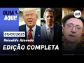 Download Lagu Reinaldo ao vivo: Trump com Bolsonaro; reação de Lula; ricos x pobres; Haddad se reúne com Motta e+