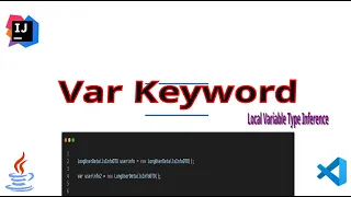 Var Type Inference In Java Var Local Variables Var Java New Features