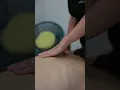 Massage with hot packs cupping towels at Healing Hands Miami