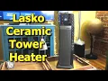 Lasko Ceramic Tower Space Heater Elite Collection Model CT22445 Compact Size
