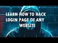 Brute Force Attacks on Login Pages How to Protect Your Website from Hackers