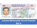 Indiana Motorcycle Permit Practice Test 4