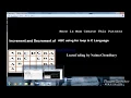 Pattern of increment and decrement of ABC with explanation in c programming language Naima Choudhary