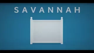 Weatherables Savannah Privacy Fence Installation