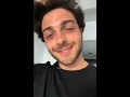 Gianluca Ginoble Il Volo - Instagram Live in Miami