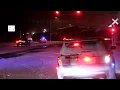 12-15-2019 Macomb IL - Train hits car heavy snow