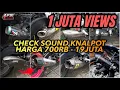 CHECK SOUND 8 MACAM KNALPOT ZX25R‼️ HARGA 700RB SAMPAI 19JT MANA YANG TERBAIK🔥 #zx25r #knalpotzx25r