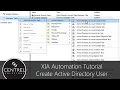 Create Active Directory User - Tutorial