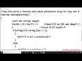 How to Write Palindrome function in JavaScript by 2 methods