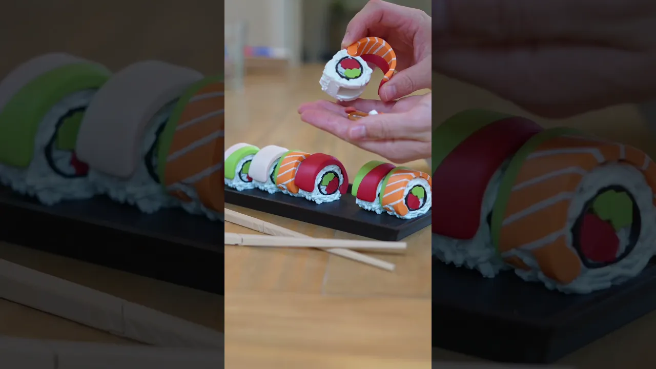 Sushi Supplements - Weekly Pill container and Keychains video thumbnail