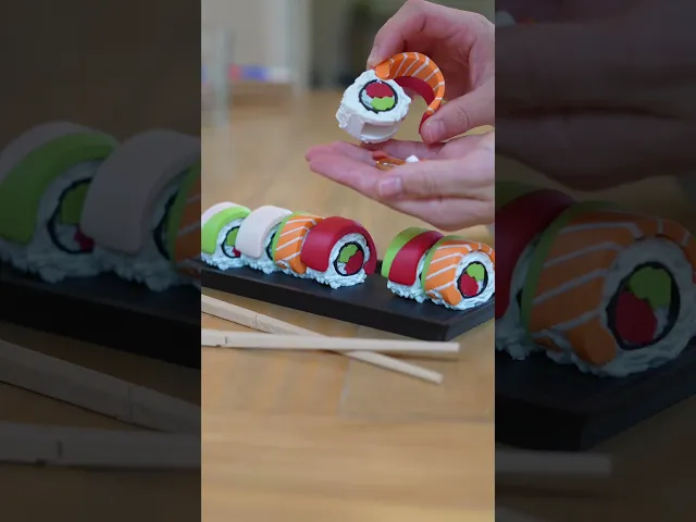 Sushi Supplements - Weekly Pill container and Keychains video thumbnail