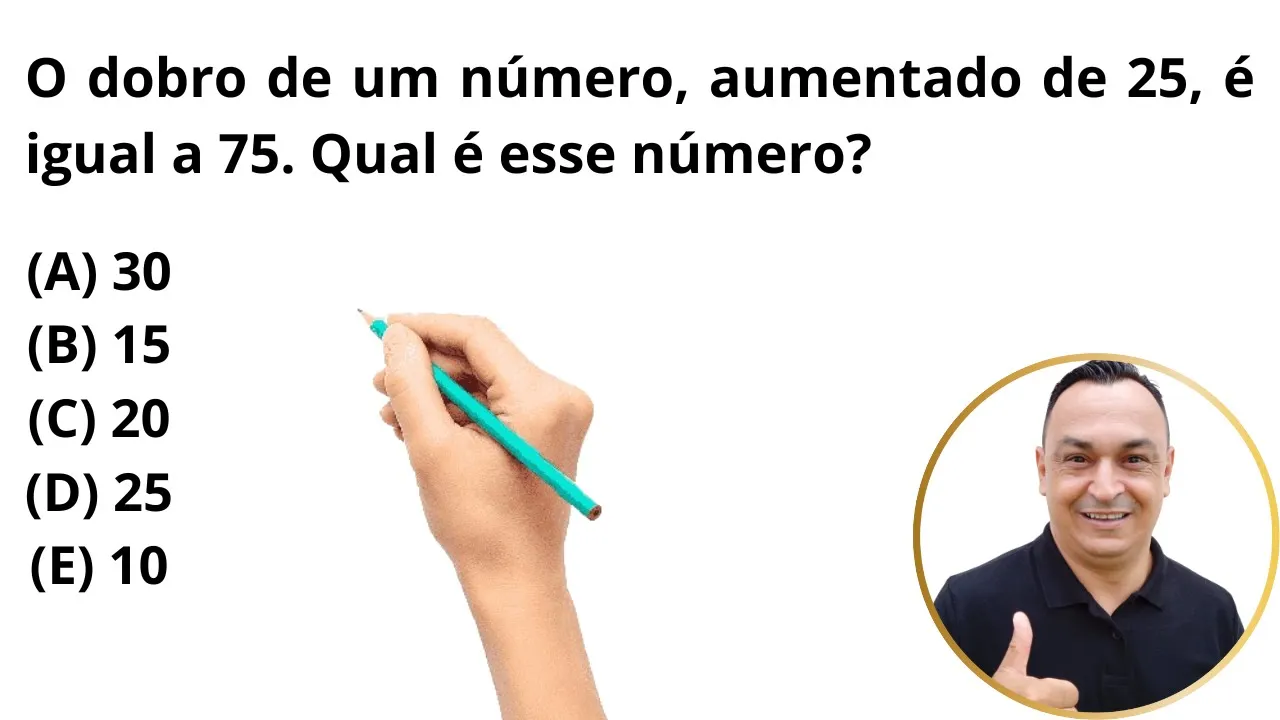 QUESTÃO DE CONCURSO. NÃO ERRE MAIS! PASSO A PASSO. COSTUMA CAIR NA PROVA.