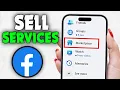 How to Sell Services on Facebook Marketplace 2026