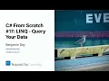 C Development for Beginners LINQ - Query Your Data
