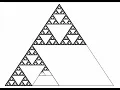 Sierpinski Gasket - visual recursion of a fractal