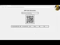 How to Create a QR Code Generator with JavaScript using HTML and CSS