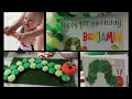 HUNGRY CATERPILLAR 1ST BIRT AY DECORATIONS Birt ay decor ideas Baby toddler Gender neutral