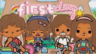 FIRST DAY OF SCHOOL 🎒 Toca Boca Roleplay