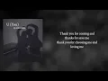 U (You) - KIDO3008 (Lyrics Version)