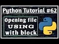 With block in Python with open Python Python Tutorials for Absolute Beginners Jeevan Upreti