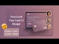 Modern Card Website with GSAP Animation Parallax ScrollTrigger HTML CSS JavaScript Tutorial