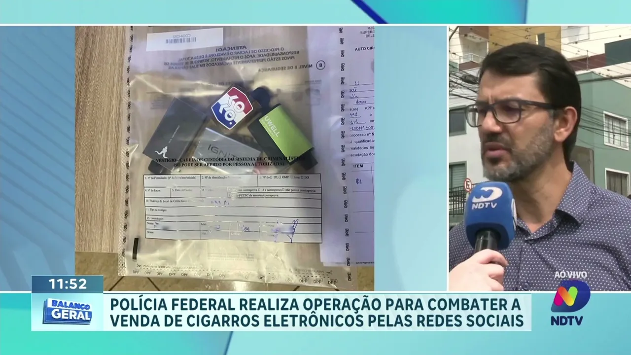 Operação da Polícia Federal: Combate à Comercialização de Cigarros Eletrônicos nas Redes Sociais