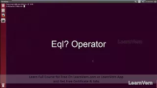 Ruby Comperison Oparator Example 2