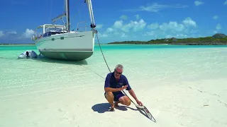Exploring the Exumas – We tested our Ultra anchor