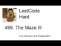 499 The Maze III Leetcode Hard