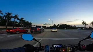 CB300R afternoon ride - Sunrise to Weston Davie FL