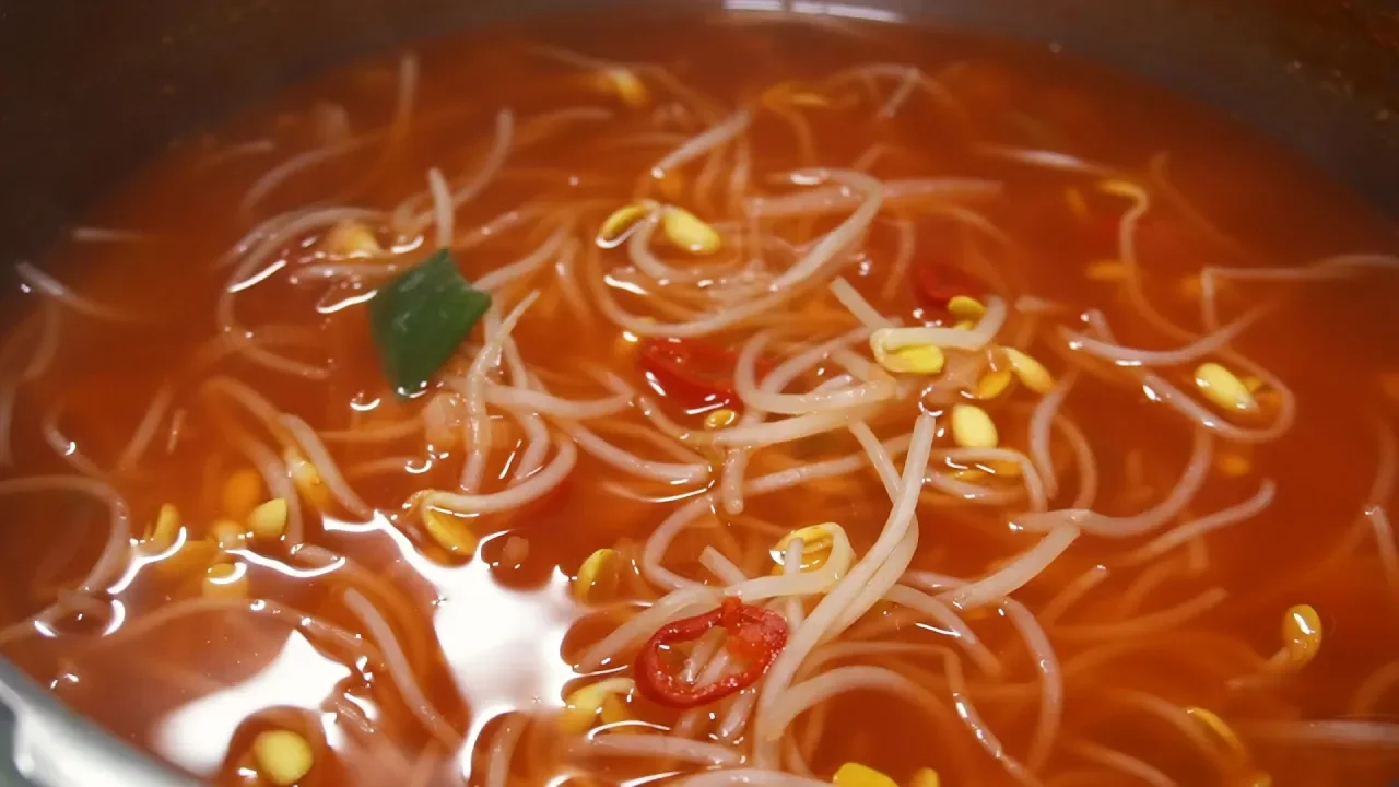 얼큰한 콩나물국