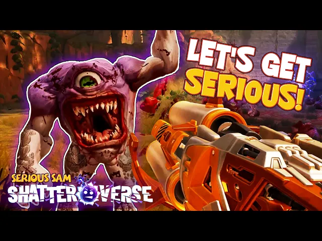 Shooting Aliens Until the Universe Collapses | Serious Sam: Shatterverse Gameplay Trailer