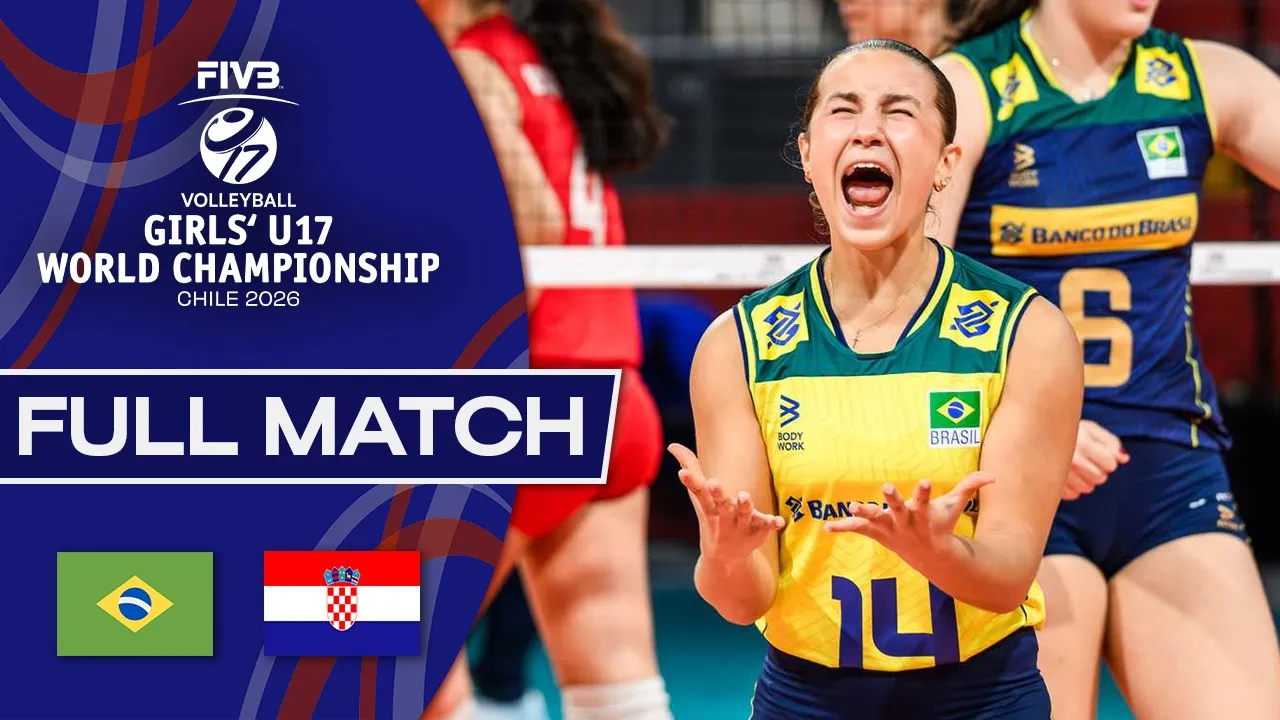 Brazil vs. Croatia - Pool Play | Girls' U17 World Championship - 2026