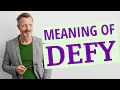 Defy Definition of defy