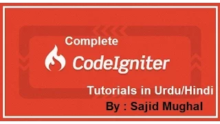 05 Custom Controller and View creation - Codeigniter