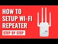 How to Setup WIFI Repeater How to setup wifi extender