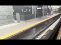 Riding MBTA commuter rail line from Providence to South station