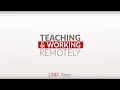 Introduction to Teaching Learning and Working Remotely