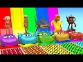 Download Lagu Long Slide Game With Cow Elephant Gorilla Hippopotamus Tiger 3d Animal Game Funny 3d Animals