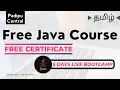 5 Days Free Java Programming Bootcamp with Free Certificate by LetsUpgrade Tamil