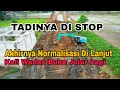 Lagu tadinya di stop, akhirnya normalisasi kali wadas berlanjut kini tahap pengerukan buka jalur kembali