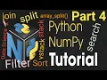 Python Data Science Numpy - Part 4 Tek Solutions teksolutions