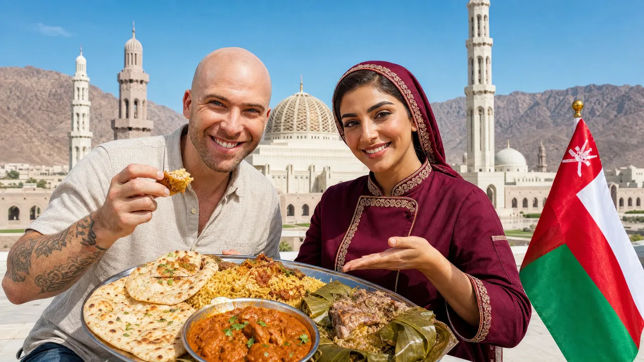 100 Hours of Indian Food in Muscat, Oman! (Full Documentary) Omani Food and Attractions!