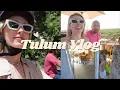 Tulum Vlog Alee Rose 30th birt ay JFK to Mexico breakfast snackies boat day rooftop pool