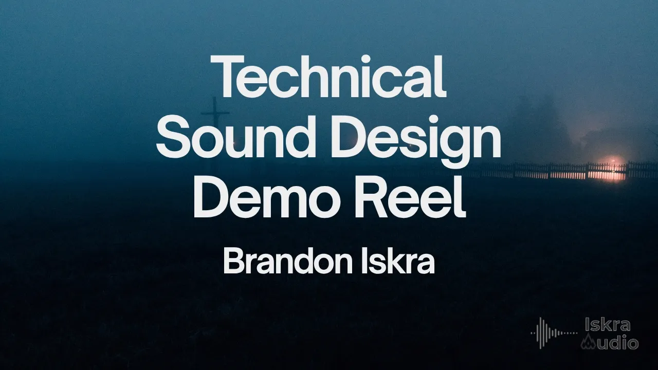 Tech Sound Design Reel