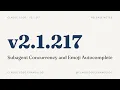Claude Code v2 1 217 Subagent Concurrency and Emoji Autocomplete