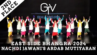 nachdi jawanis ardab mutiyaran at east side bhangra 2024