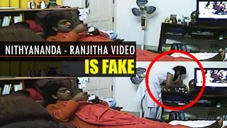 nithyananda scandal video proven morphed the hidden truth