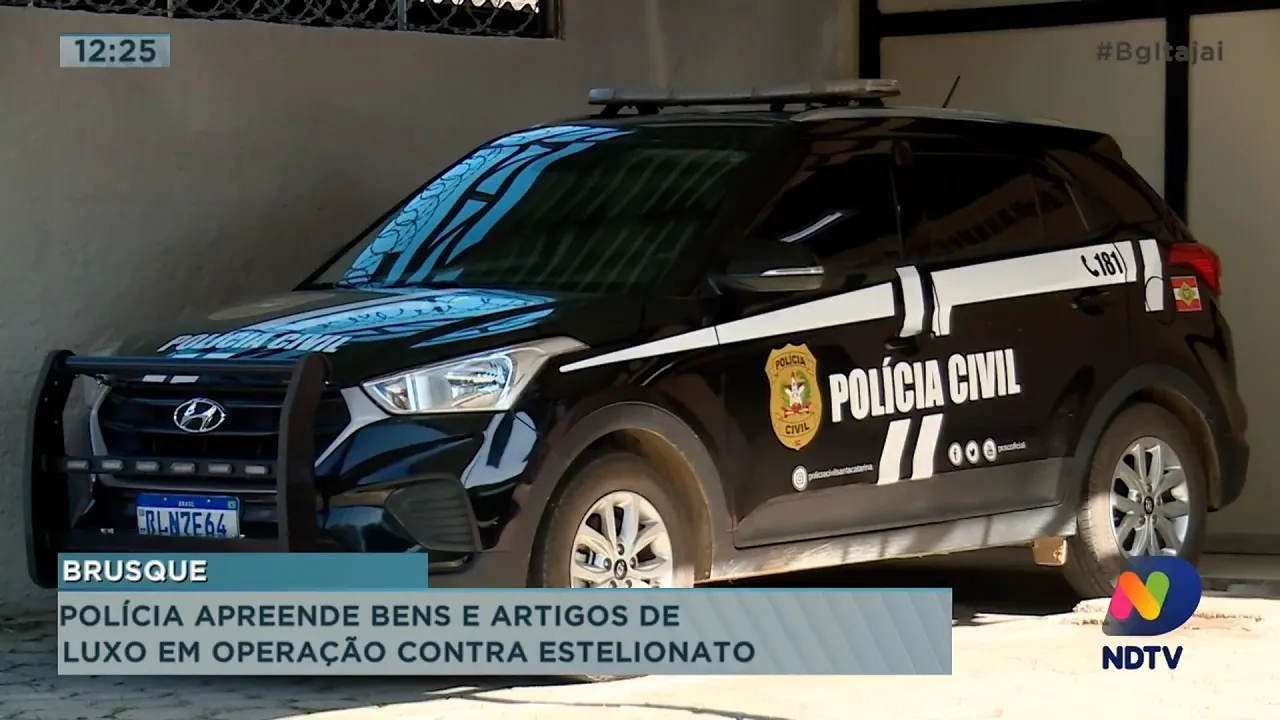Polícia apreende bens e artigos de luxo em operação contra estelionato